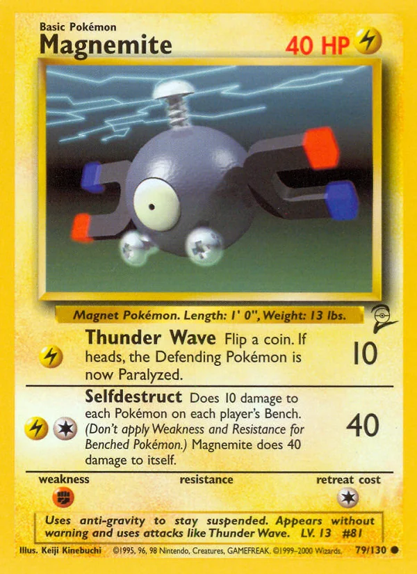Magnemite, Base Set 2