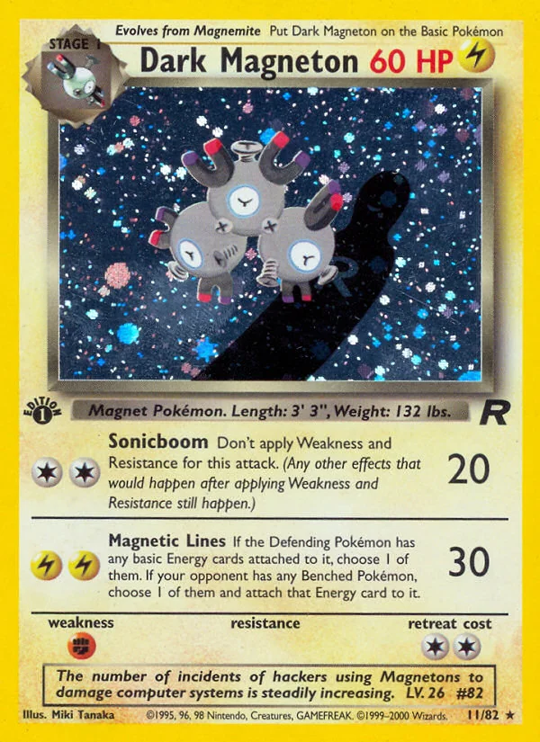 Dark Magneton, Team Rocket
