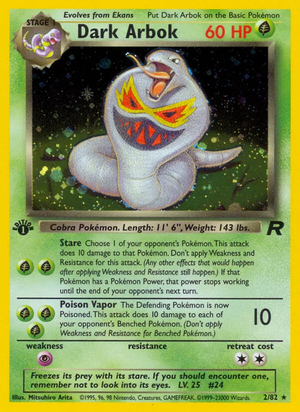Dark Arbok, Team Rocket