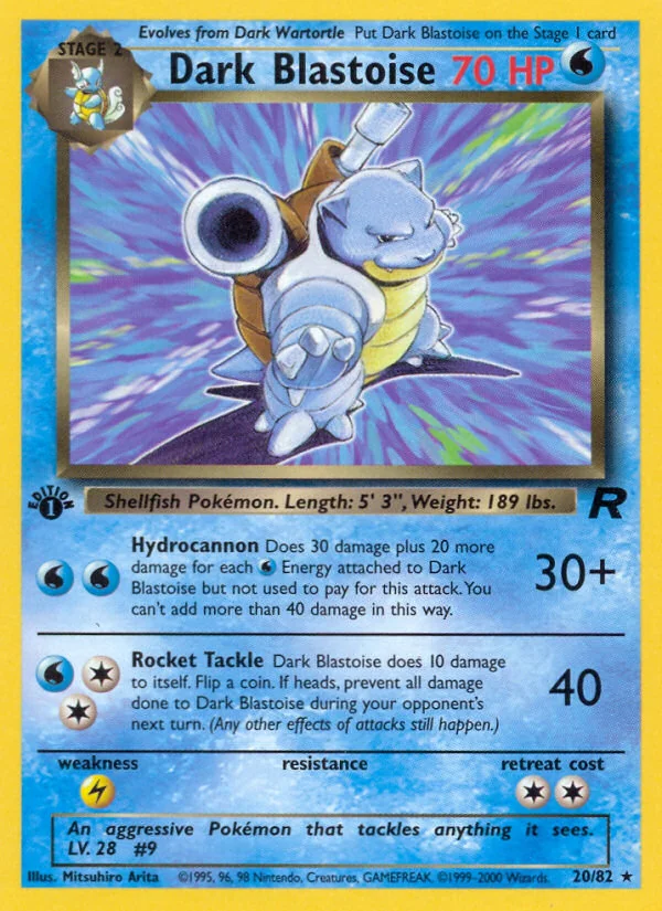 Dark Blastoise, Team Rocket