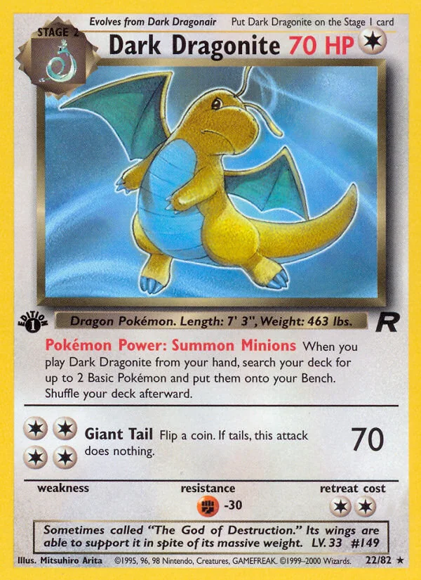Dark Dragonite, Team Rocket
