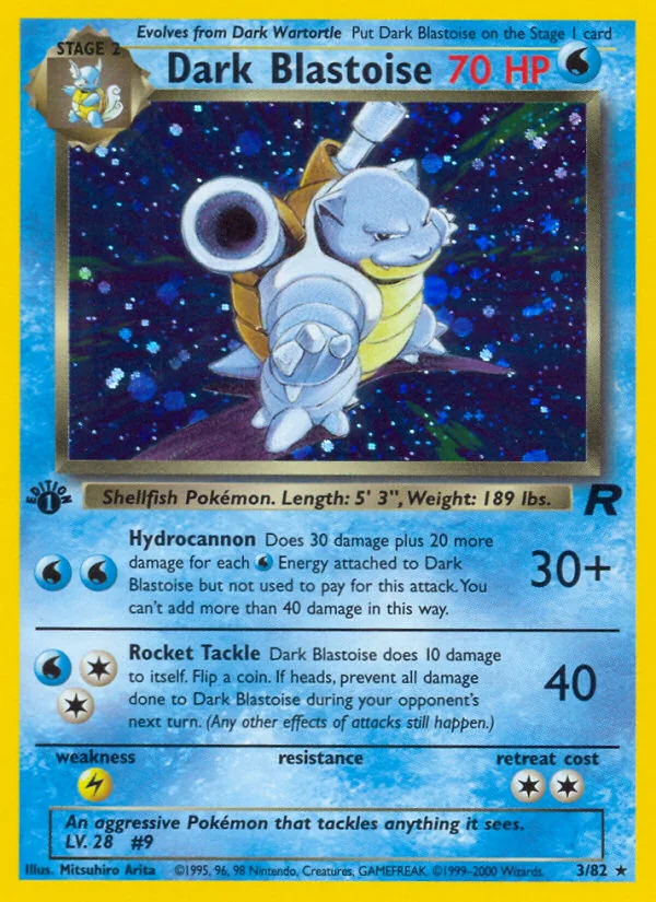 Dark Blastoise, Team Rocket