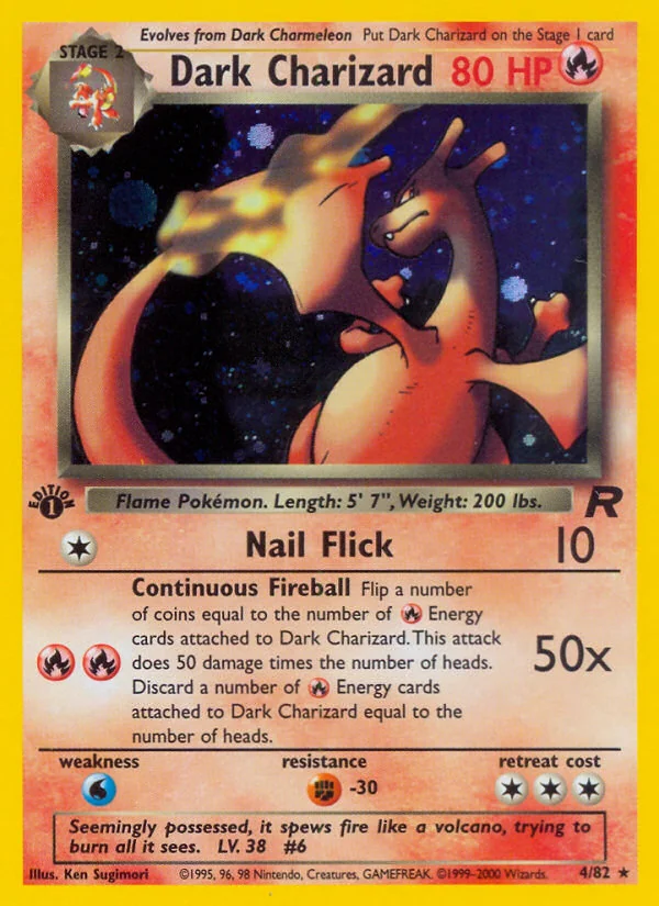 Dark Charizard, Team Rocket