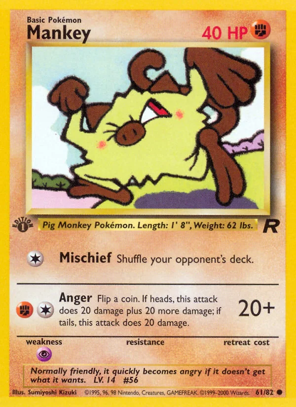 Mankey, Team Rocket