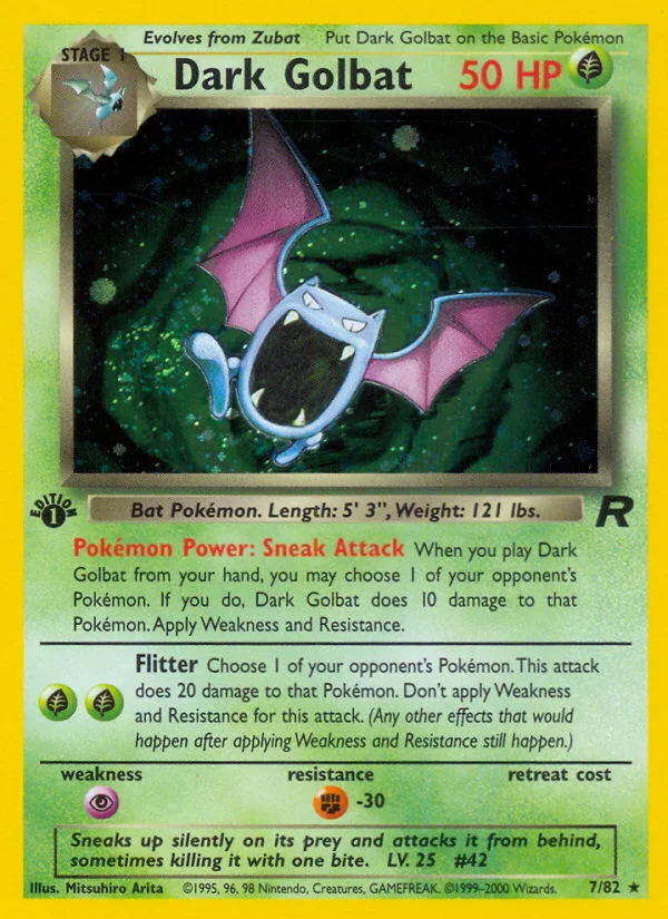 Dark Golbat, Team Rocket