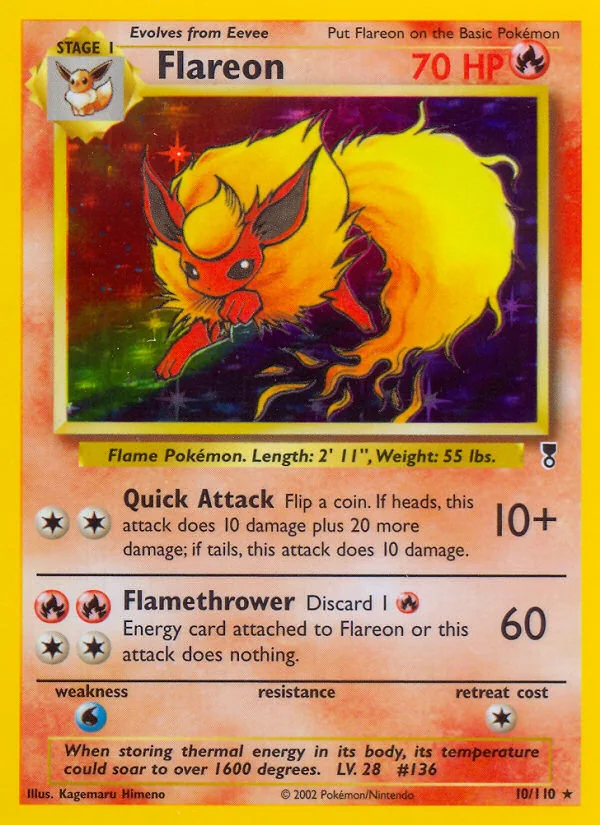 Flareon, Legendary Collection