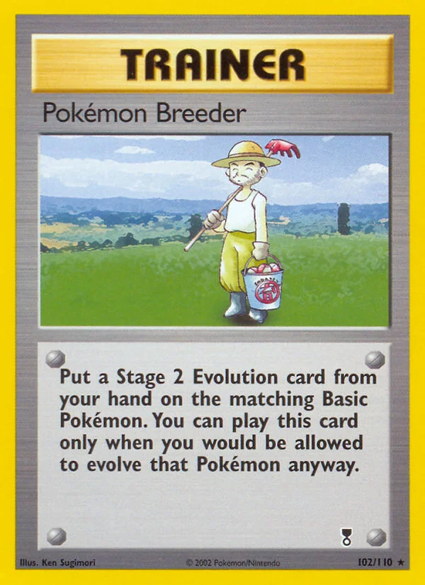 Pokémon Breeder, Legendary Collection