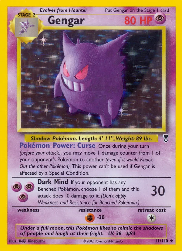 Gengar, Legendary Collection