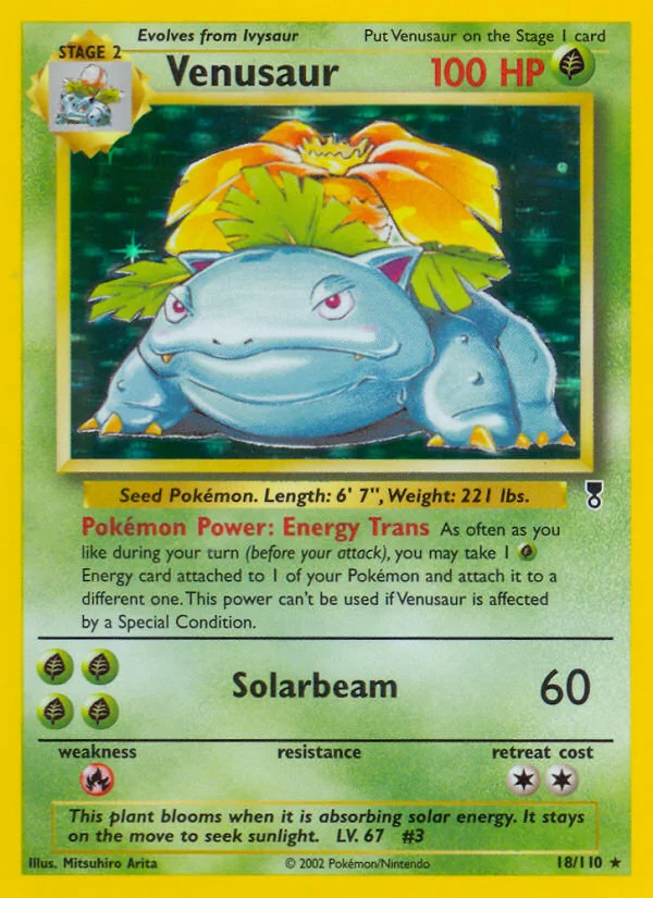 Venusaur, Legendary Collection