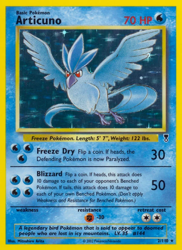 Articuno, Legendary Collection