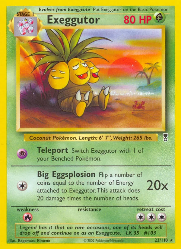 Exeggutor, Legendary Collection