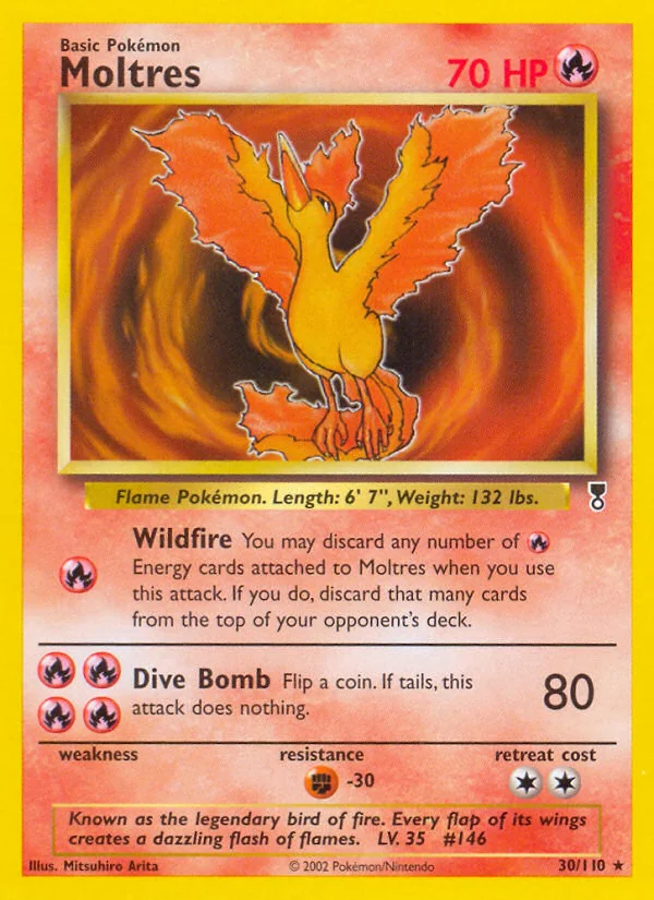 Moltres, Legendary Collection