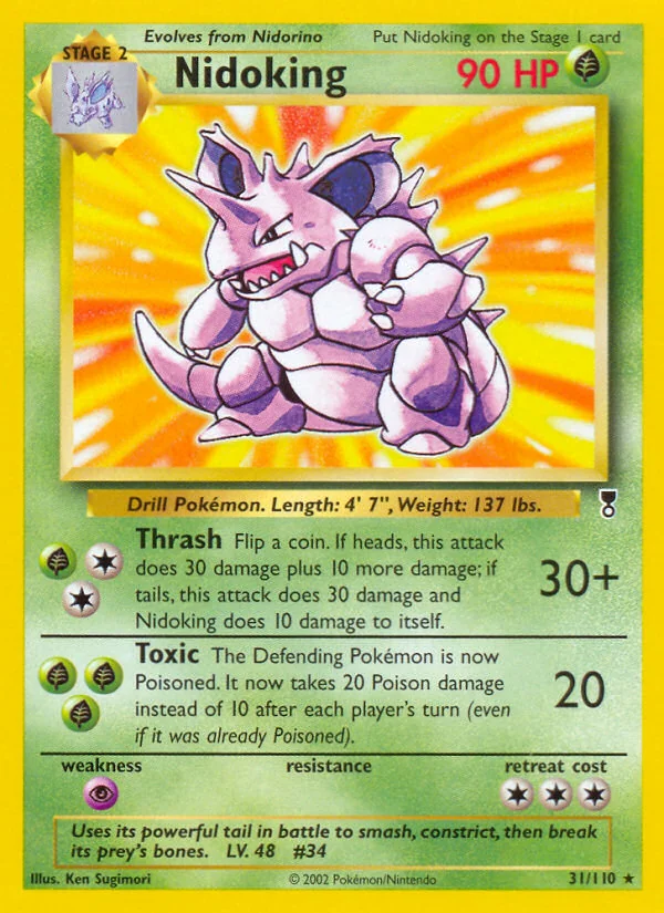 Nidoking, Legendary Collection
