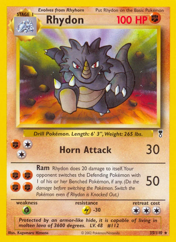 Rhydon, Legendary Collection