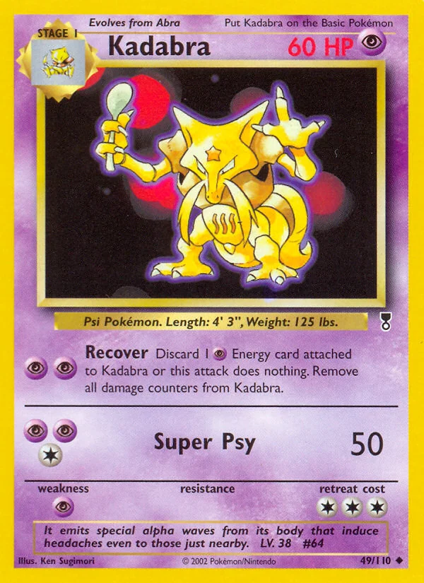 Kadabra, Legendary Collection