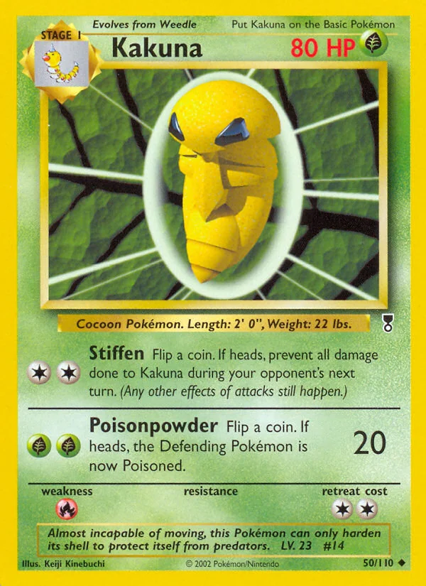 Kakuna, Legendary Collection