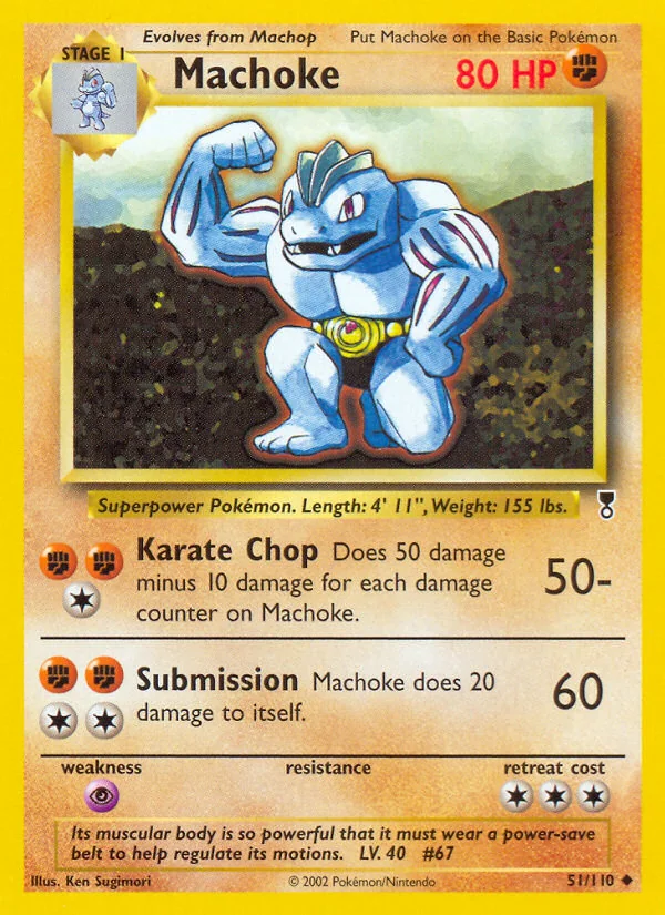 Machoke, Legendary Collection