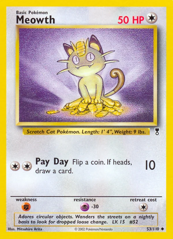 Meowth, Legendary Collection
