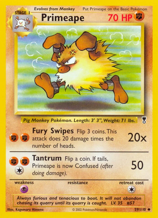 Primeape, Legendary Collection