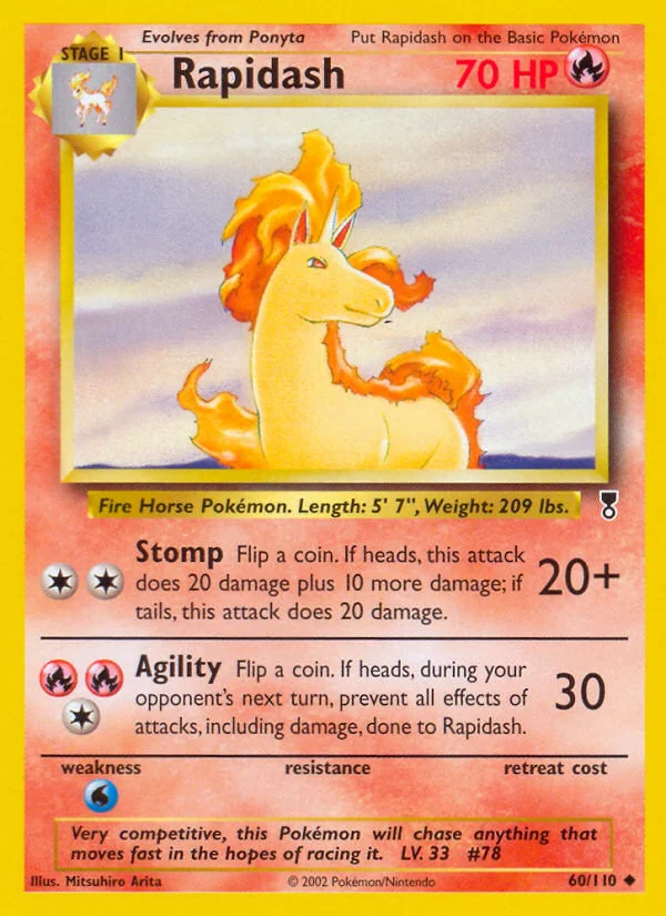 Rapidash, Legendary Collection