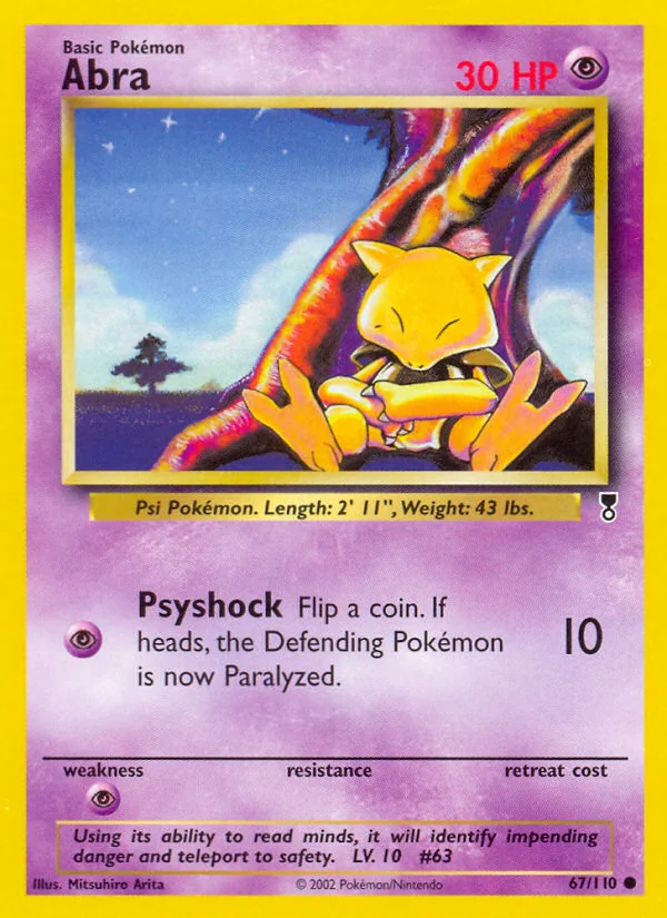 Abra, Legendary Collection