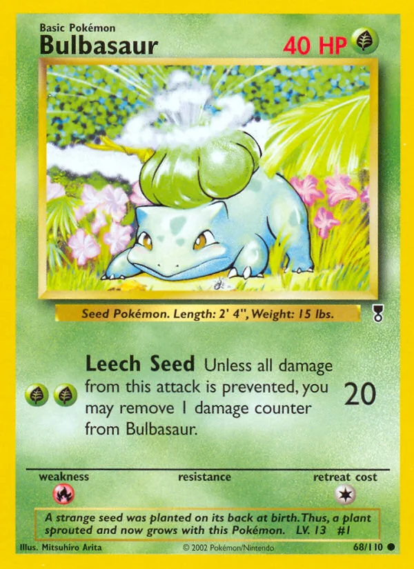Bulbasaur, Legendary Collection