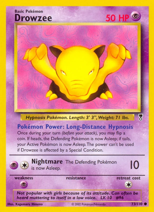 Drowzee, Legendary Collection