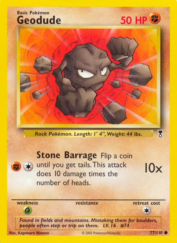 Geodude, Legendary Collection