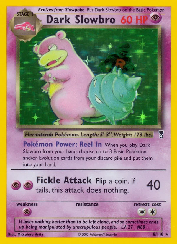 Dark Slowbro, Legendary Collection