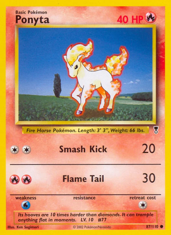 Ponyta, Legendary Collection