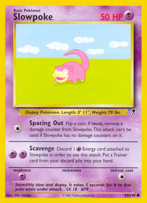 Slowpoke, Legendary Collection