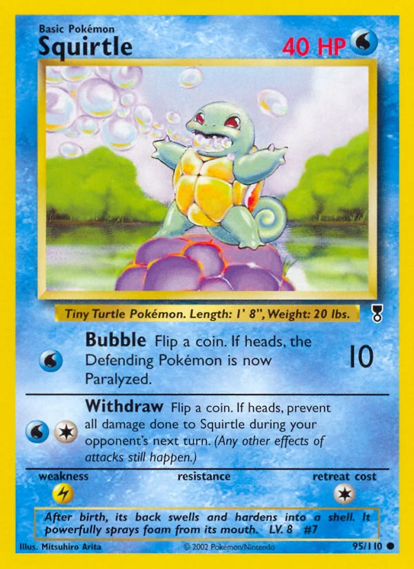 Squirtle, Legendary Collection
