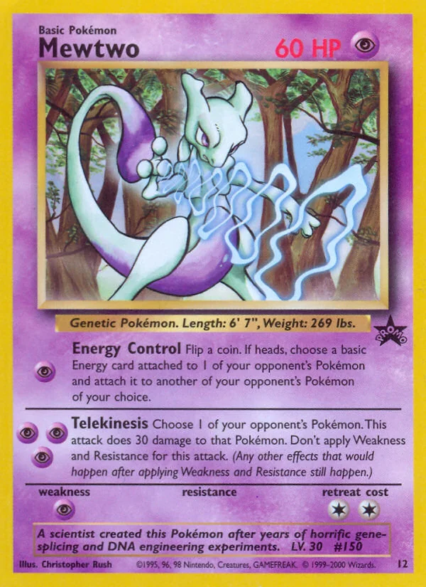 Mewtwo, Wizards Black Star Promos