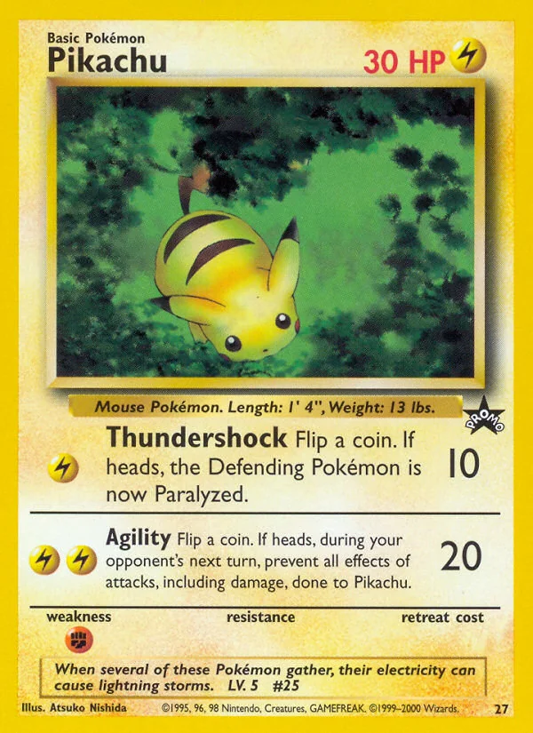 Pikachu, Wizards Black Star Promos