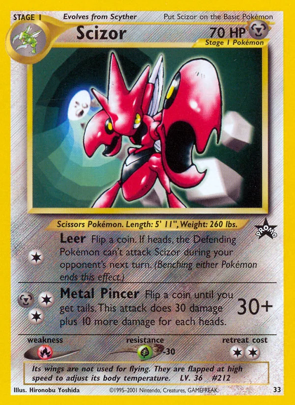 Scizor, Wizards Black Star Promos