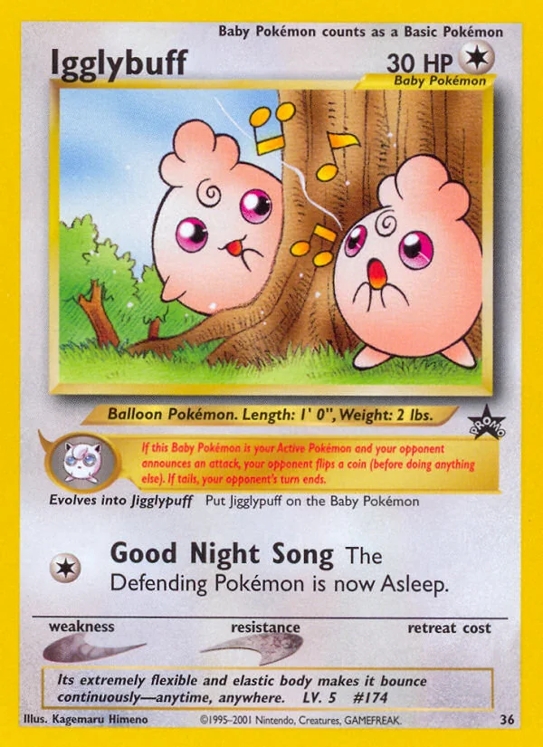 Igglybuff, Wizards Black Star Promos
