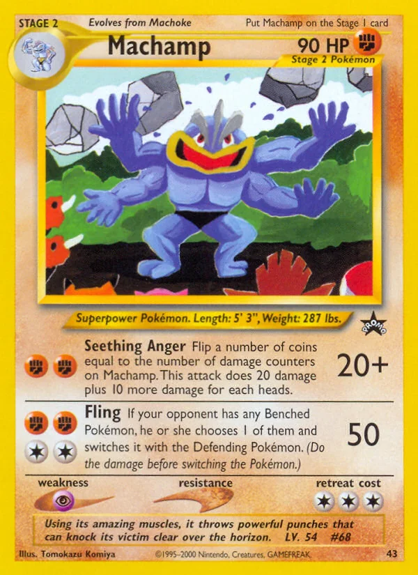 Machamp, Wizards Black Star Promos