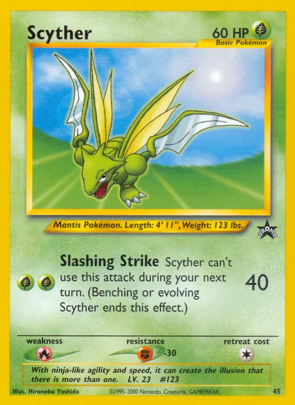 Scyther, Wizards Black Star Promos
