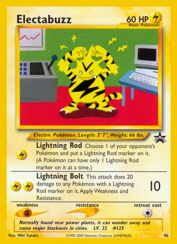 Electabuzz, Wizards Black Star Promos