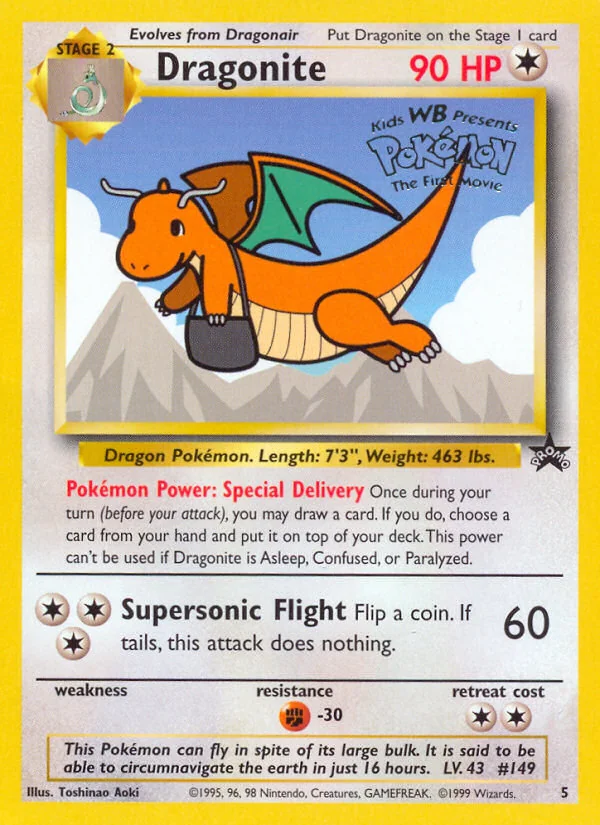 Dragonite, Wizards Black Star Promos