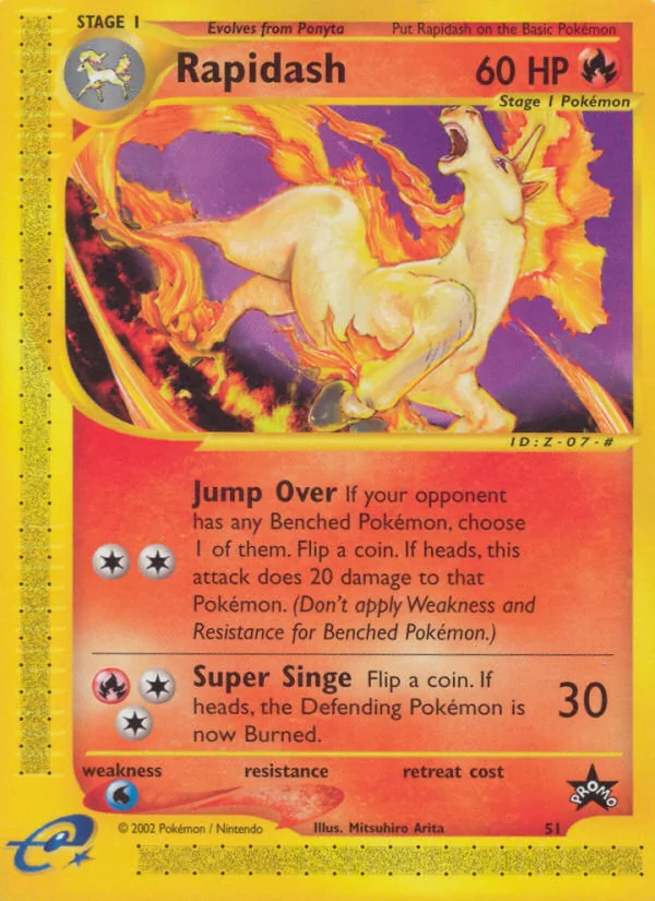 Rapidash, Wizards Black Star Promos