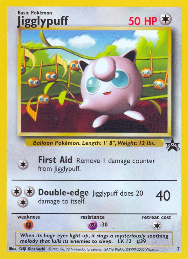 Jigglypuff, Wizards Black Star Promos