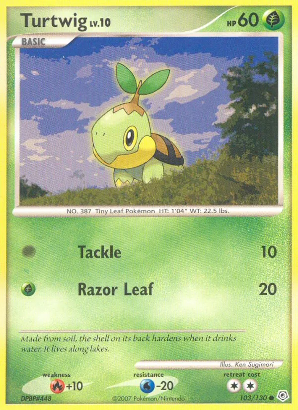 Turtwig, Diamond & Pearl