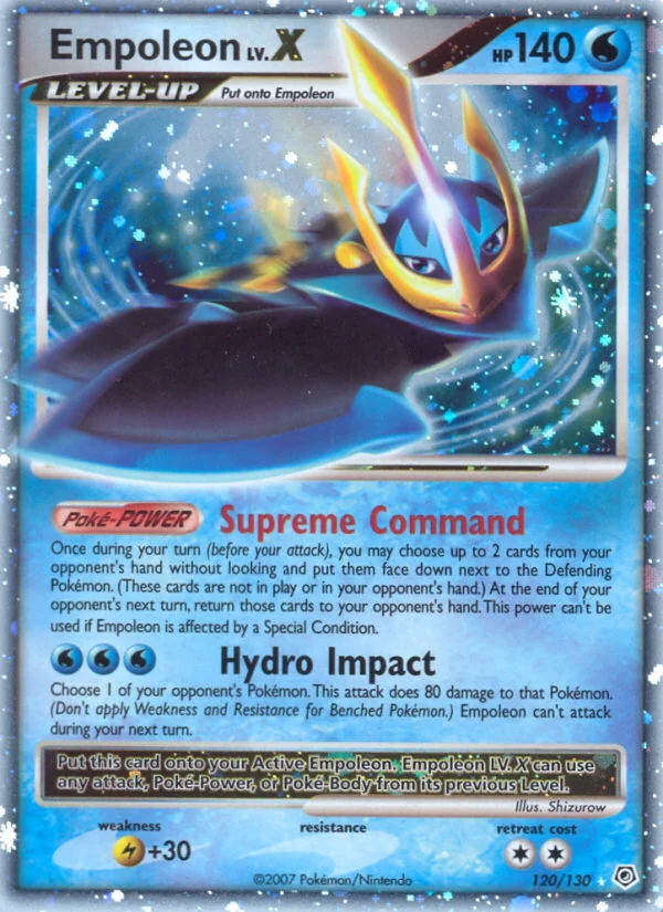 Empoleon LV.X, Diamond & Pearl