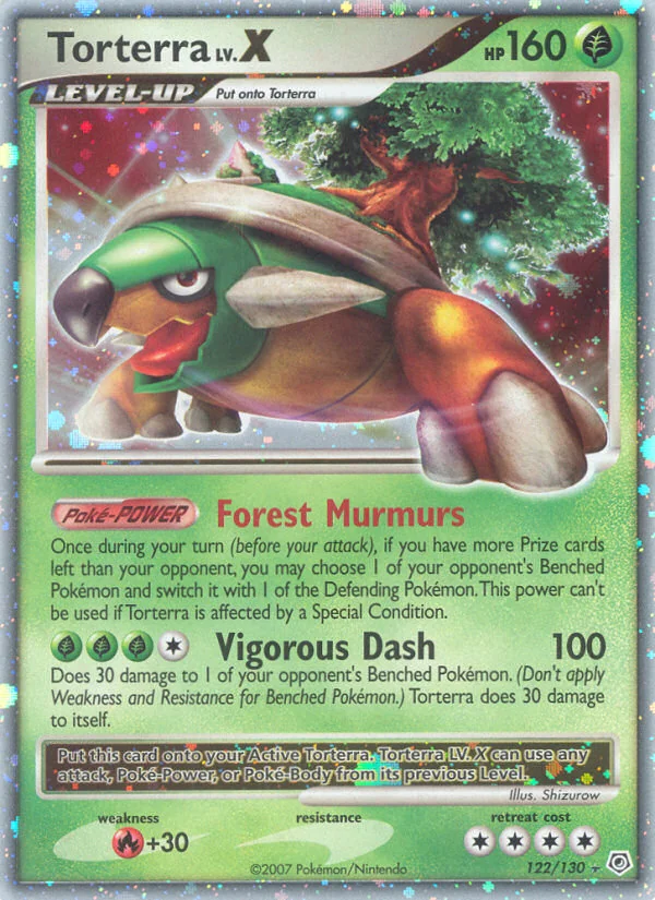 Torterra LV.X, Diamond & Pearl
