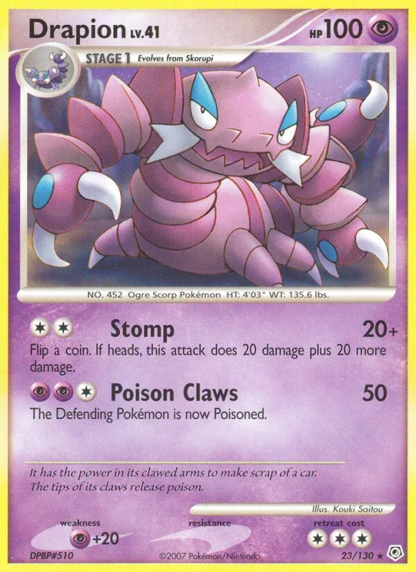 Drapion, Diamond & Pearl