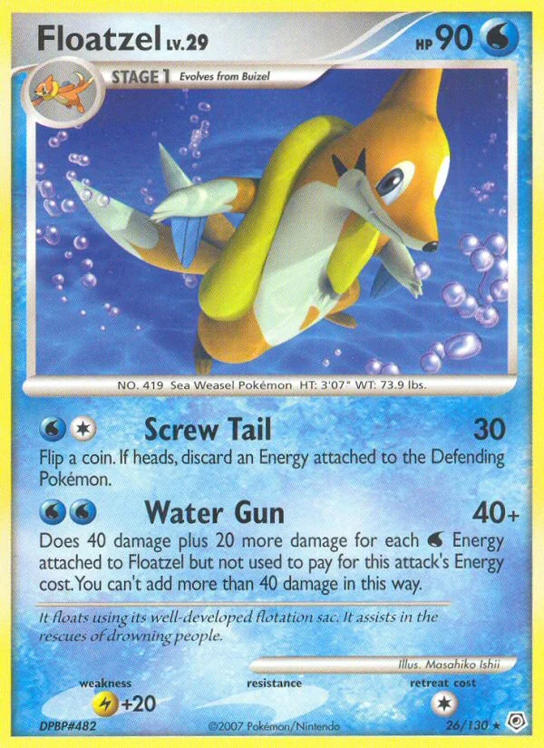 Floatzel, Diamond & Pearl