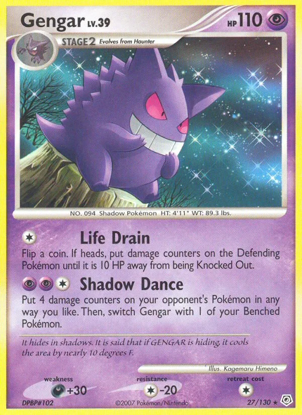 Gengar, Diamond & Pearl