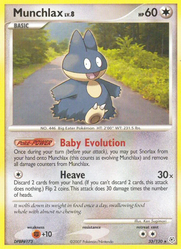 Munchlax, Diamond & Pearl