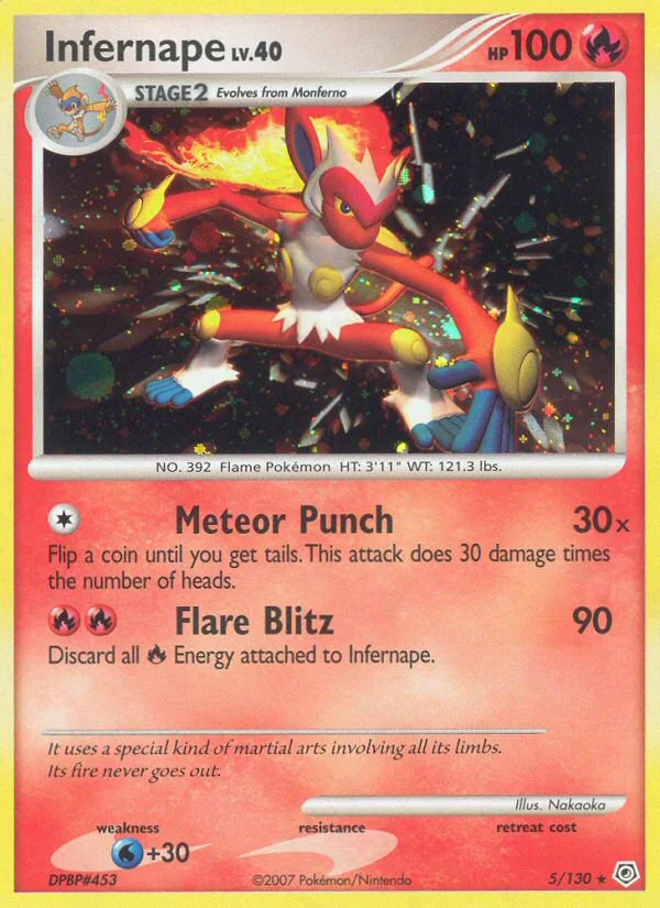Infernape, Diamond & Pearl